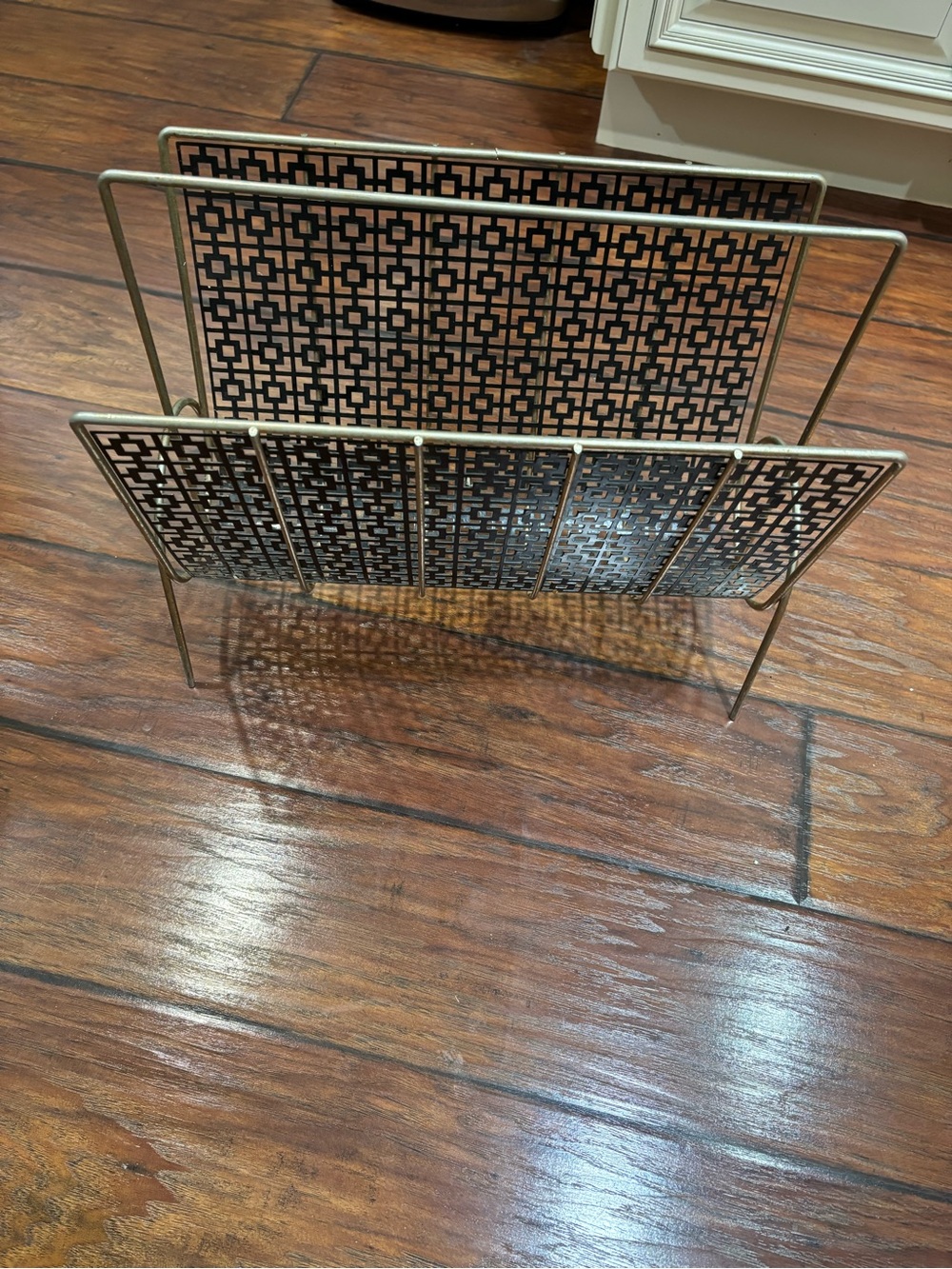 1960's MCM Magazine Rack Sleek Retro Mod Style - Picture 5 of 11